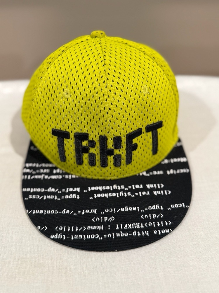 TRUKFIT Snapback Hat Mens One Size Yellow Black